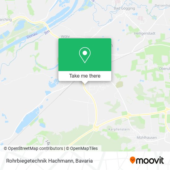 Rohrbiegetechnik Hachmann map