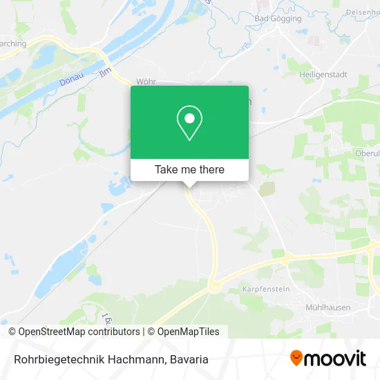 Rohrbiegetechnik Hachmann map
