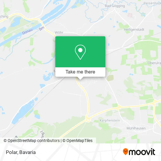 Polar map