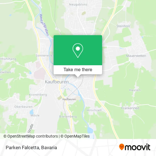 Карта Parken Falcetta