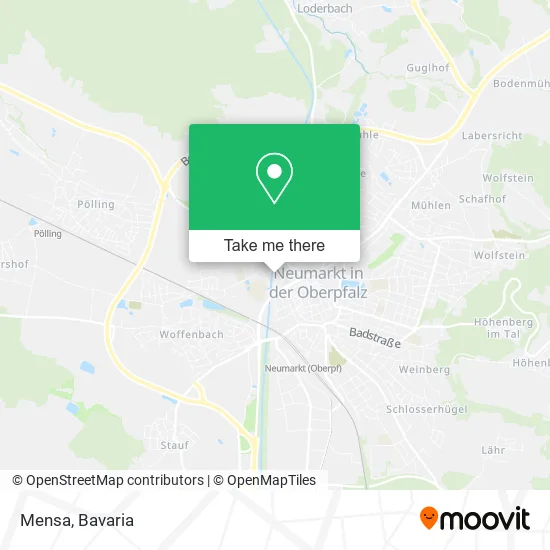 Карта Mensa