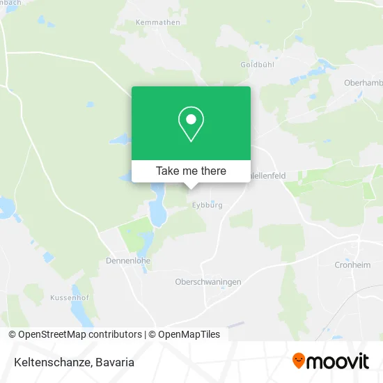 Карта Keltenschanze