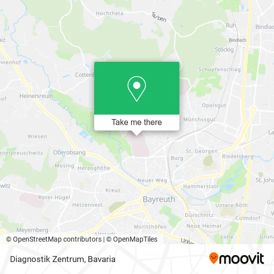 Карта Diagnostik Zentrum