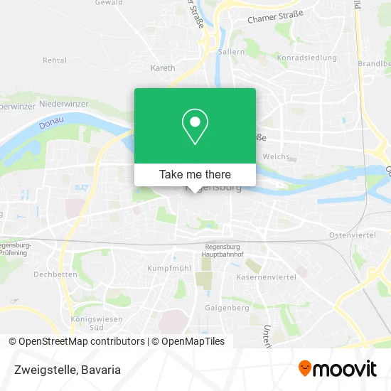 Карта Zweigstelle