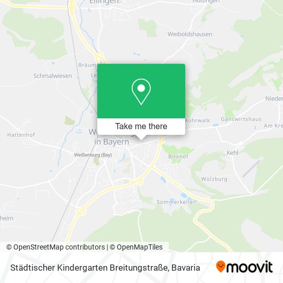 Städtischer Kindergarten Breitungstraße map