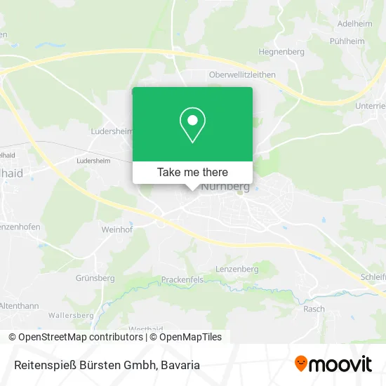 Карта Reitenspieß Bürsten Gmbh
