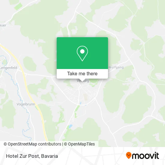 Карта Hotel Zur Post