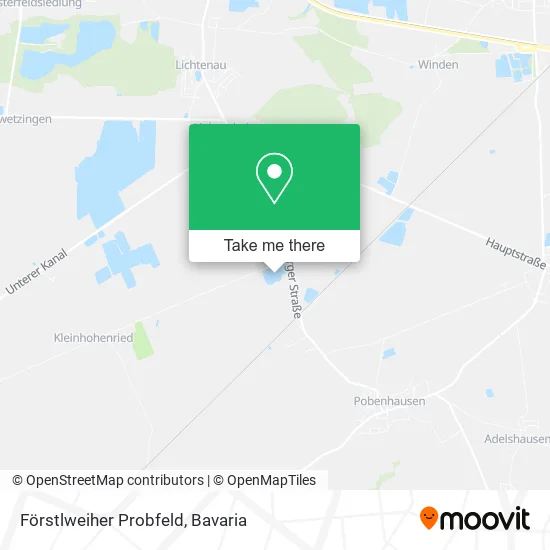Карта Förstlweiher Probfeld