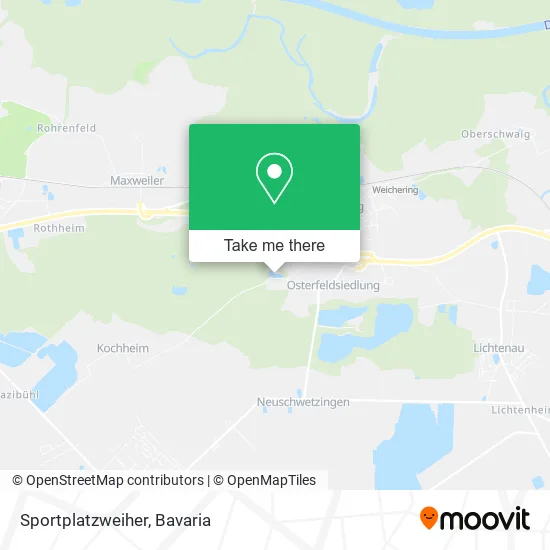 Карта Sportplatzweiher