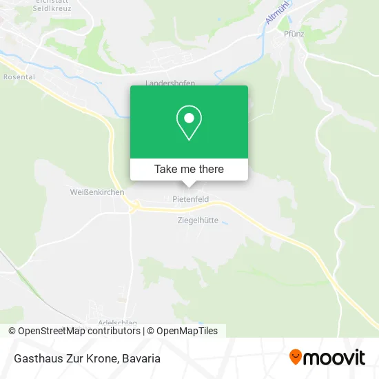Карта Gasthaus Zur Krone