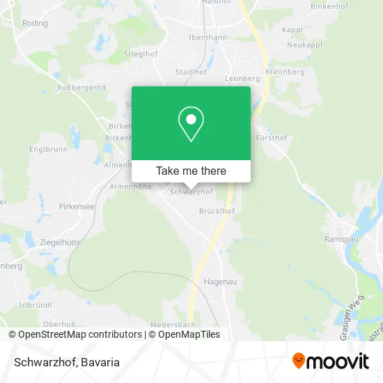 Карта Schwarzhof