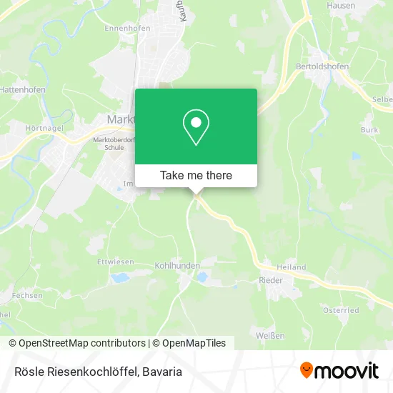 Карта Rösle Riesenkochlöffel