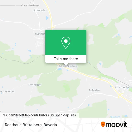 Карта Rasthaus Büttelberg