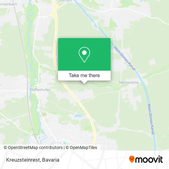 Карта Kreuzsteinrest