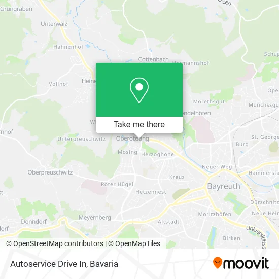 Карта Autoservice Drive In