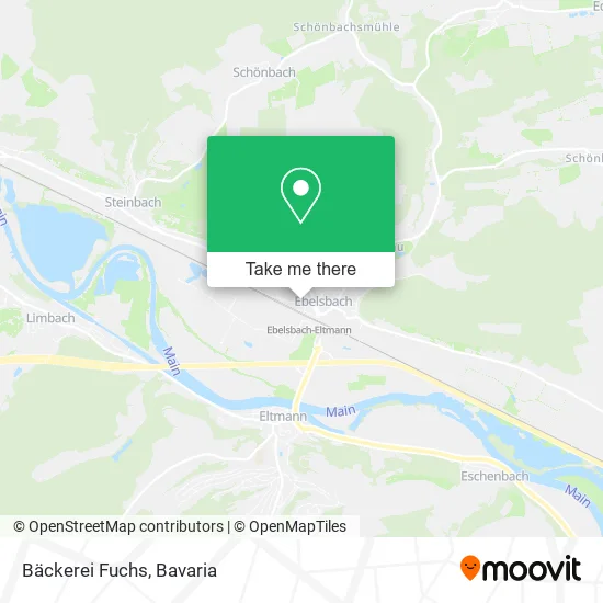 Карта Bäckerei Fuchs