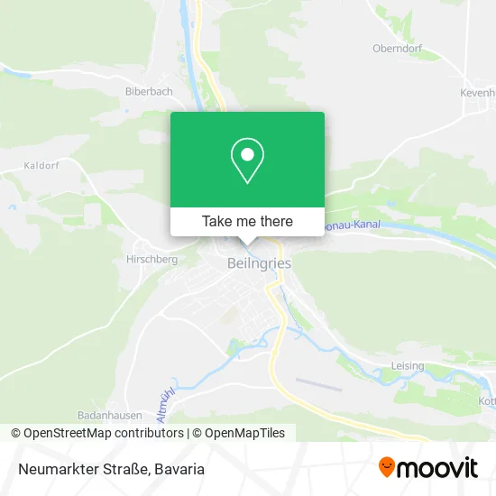 Карта Neumarkter Straße