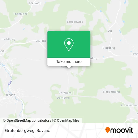 Карта Grafenbergweg