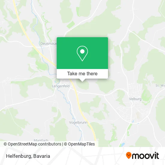 Карта Helfenburg