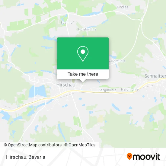 Карта Hirschau