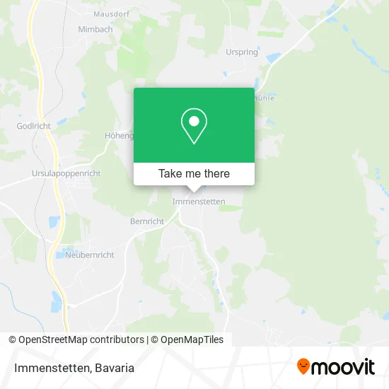 Карта Immenstetten
