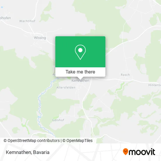 Карта Kemnathen