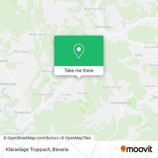 Kläranlage Truppach map
