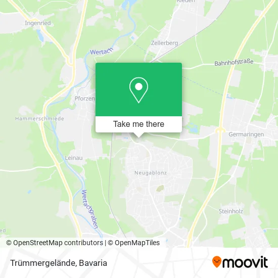 Карта Trümmergelände