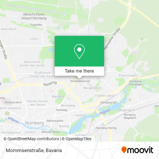 Карта Mommsenstraße