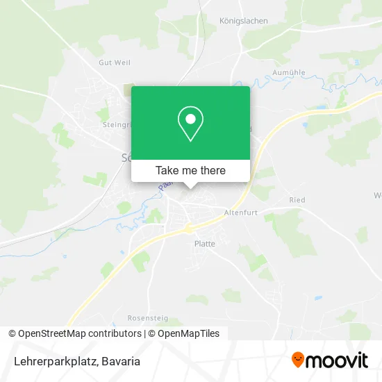 Карта Lehrerparkplatz