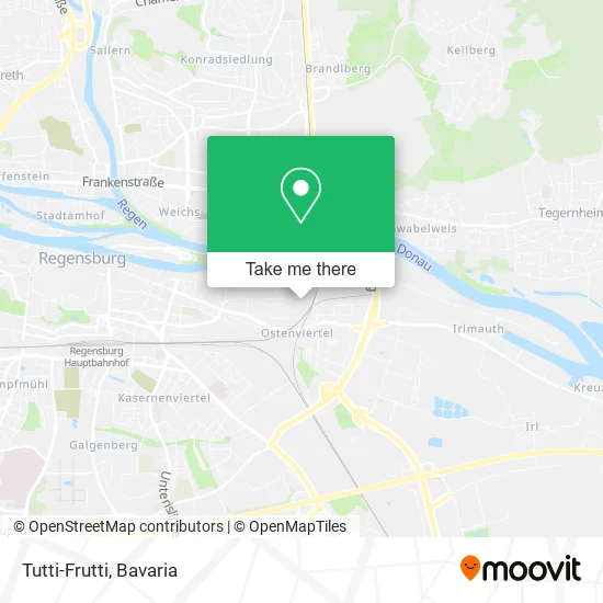 Карта Tutti-Frutti