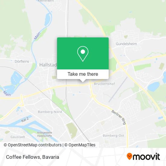 Карта Coffee Fellows