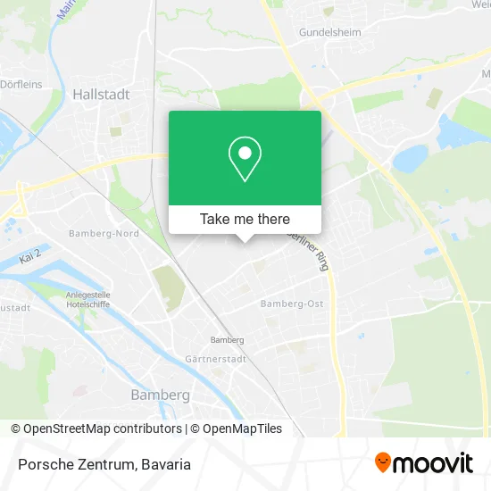 Карта Porsche Zentrum