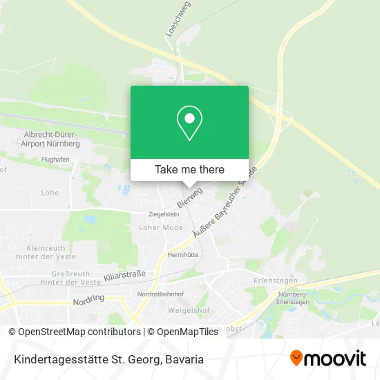 Карта Kindertagesstätte St. Georg