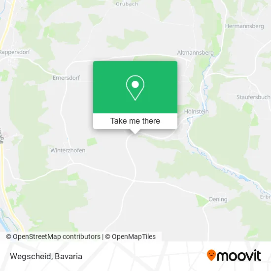 Карта Wegscheid