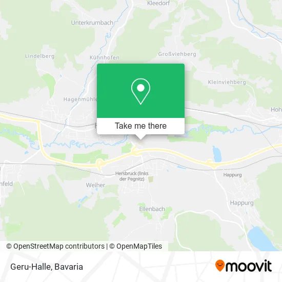 Карта Geru-Halle