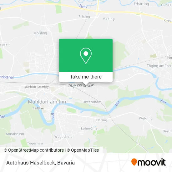 Карта Autohaus Haselbeck