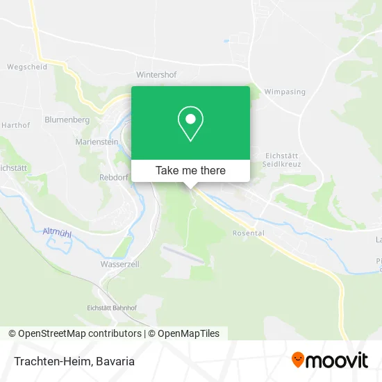 Карта Trachten-Heim