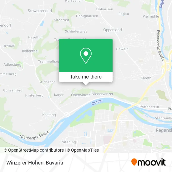 Карта Winzerer Höhen