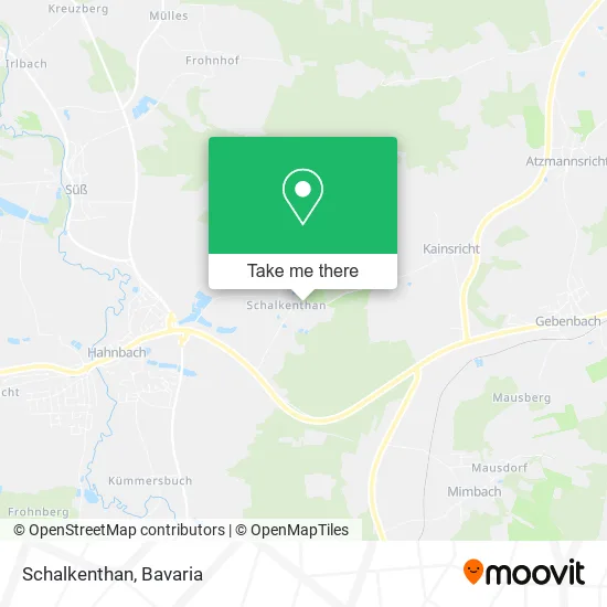 Schalkenthan map