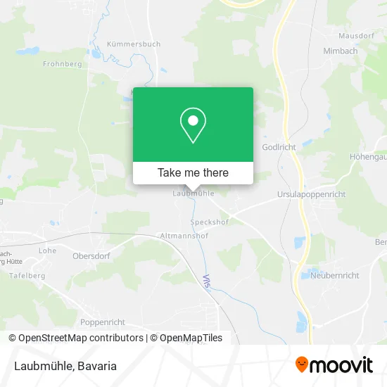 Карта Laubmühle