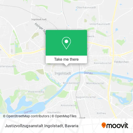 Карта Justizvollzugsanstalt Ingolstadt