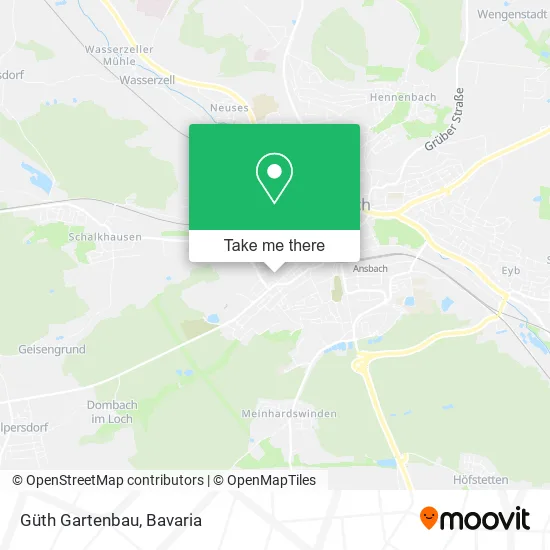 Карта Güth Gartenbau