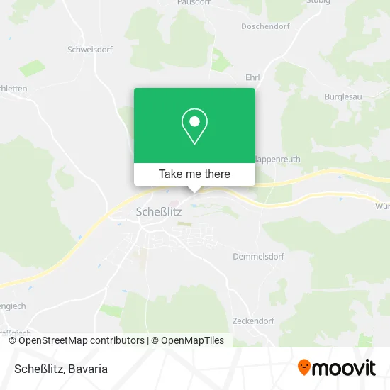 Карта Scheßlitz