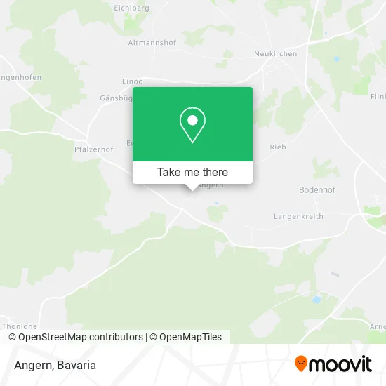 Карта Angern