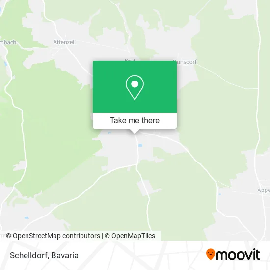 Карта Schelldorf