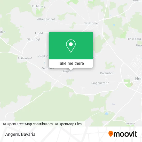 Карта Angern