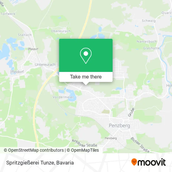 Карта Spritzgießerei Tunze