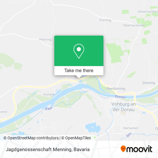 Карта Jagdgenossenschaft Menning