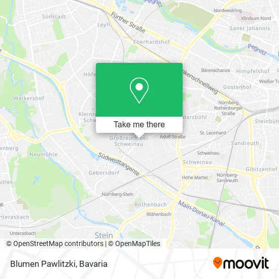 Карта Blumen Pawlitzki